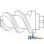 87737776 - Spiral, Stalk; Lh Location, Rh Spiral Thread