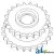 87283922 - Sprocket Assy.; Auger Drive