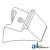 87602594 - Shoe, Straight, Small Grain, Abrasion Resistant Small Tube- 22.638" I.D.