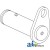 A143994 - Pivot Pin, Rear Support w/ Snap Ring Groove 	