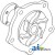 A157146 - Water Pump; L/ Hub	