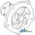 A157146 - Water Pump; L/ Hub	