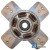 A36414 - Trans Disc: 11", 4-button, spring loaded 	