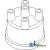 A44429 - Cap, Prestolite Distributor 	