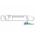 AH101599 - 136" Long Unloading Auger Tube	