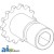 AH91784 - Sprocket, Drive; 14 Tooth / 60 Chain 	
