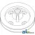 Ah173040 - Pulley, Slip Clutch; Tailing Elevator