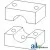AH17997 - Block Assembly, Shoe Crank 	