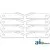 AH205909 - Kit, Straw Chopper Blade; Paddle Type, 4 Lh / 4 Rh