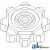 AH231386 - Idler Sprocket, Gathering Chain 	
