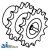 AH92689 - Sprocket, Walker & Shoe Drive 	