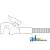 AR46298 - Center Link End (Hook) 	