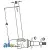 AR58607 - Spindle w/ Fender Mounting Bracket (RH/LH)	