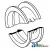 AR89622 - Washer Set, Thrust (Std) 	