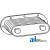 AT25038 - Cooler, Oil w/ Gaskets 	