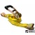 B1310781 - 27' X 2" Ratchet, Yellow Webbing, Large Bar Handle, Flat Hooks, Cut Case