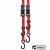 B1312620 - Pro Grip Ratchet Tie Down, Standard Duty, 6' X 1", W/ Hooks, Red 2 Per Pack
