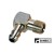 B1SB1346 - Fuel Line Fitting, Elbow, 1/8 pt. - 1/4 Nipple 	