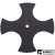 B1SB2658 - Star Shaped Blade, 4 Edge