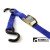 B1412490 - 6' X 1" Standard Cambuckle, Blue Webbing, Hooks