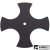 B1SB2658 - Star Shaped Blade, 4 Edge