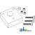 B94626 - Block, Bed Auger Mounting; Wood;	
