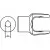 BP212086753 - Implement Yoke, Round Bore 1 3/4 w/ 3/8 Keyway 	