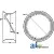 C5NN1050H - Rim, Power Adjust Wheel 11 X 28 4 Rail