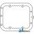 C7NN7223B - Gasket, Gear Shift Cover 	