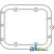 C7NN7223B - Gasket, Gear Shift Cover 	