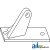 C7NND932A - Bracket, LH (Ref. 14) 	