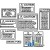 CAUKIT - Decal Set, Universal Caution 	