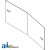 CCP1680E - Cover Plate; Concave Extension Only 	