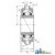 CDS209TTR6P-I - Bearing, Rubber Mount Disc; Re-Lubricatable
