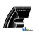 AX97 - Cogged Classical V-Belt (1/2" X 99")	