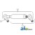D4NN3A540A - Cylinder w/ Base Ball Joint End, Ref. 2 (1) 	