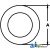 D749706 - Friction Disc/Clutch Lining, 5.25" O.D., 3.5" I.D.