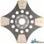 D8NN7550FA - Trans Disc: 9.062", organic, rigid, incl w/ pressure