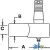D9NN3A302AB - Cylinder End, Power Steering (Front)	