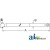 E1NN3307AA - Drag Link Tube w/ End	