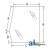 E7NN94297N18AC - Glass, Door, Upper (RH)	