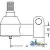 E7NN3B539AB - Cylinder End (RH) 	