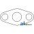 EAA6626C - Gasket, Oil Pump Cover Inlet 	