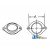 F240-I - Flange Half, Bearing; 2 Bolt