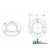 F3Z52-I - Flange Half, Bearing; Re-Lubricatable 3 Bolt W/ Zerk