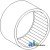 F7356 - Bearing, Needle; Idler Shaft 	