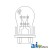H133384 - Bulb, Light; Front & Rear Turn/Tail Lights 	