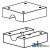 H119614-SET - Block, Walker Wood Bearing (Set of 2) 	