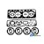 K964883 - Gasket Set, Upper 	