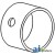K965265 - Bushing, Front Axle (MFWD) 	